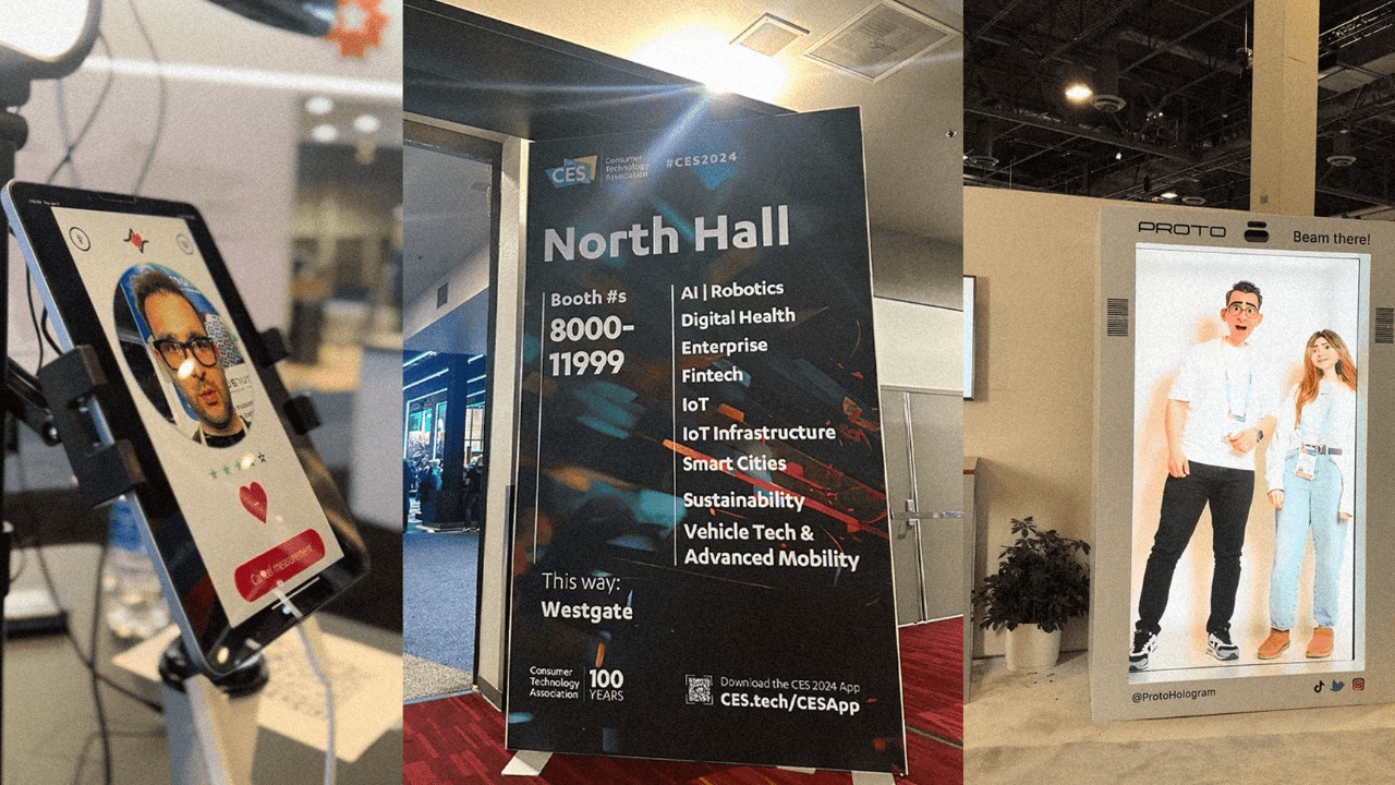 RealTeam at CES 2024 in Las Vegas, Nevada