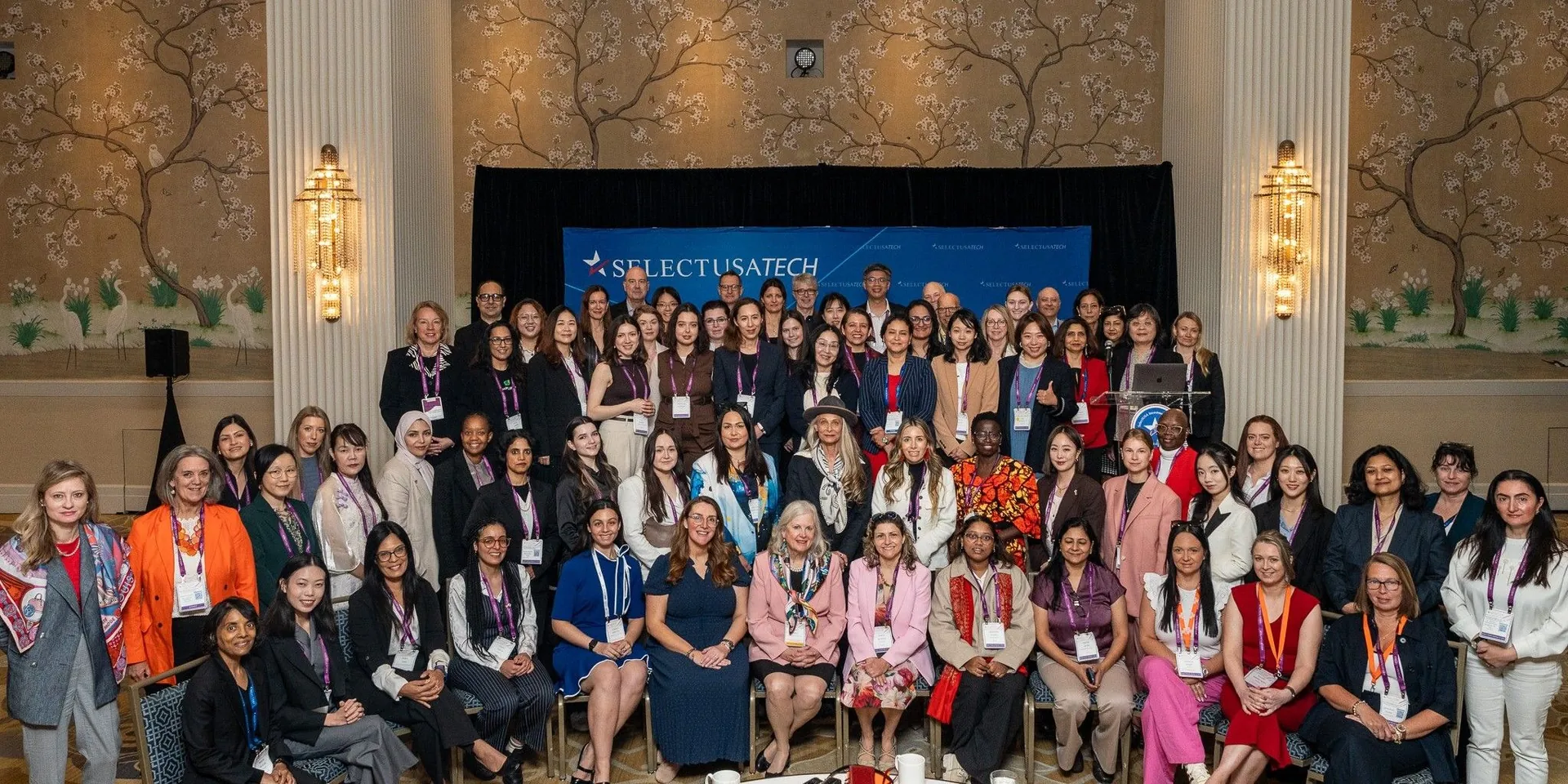 The 2026 Select Global Women in Tech cohort at the SelectUSA Investment Summit.